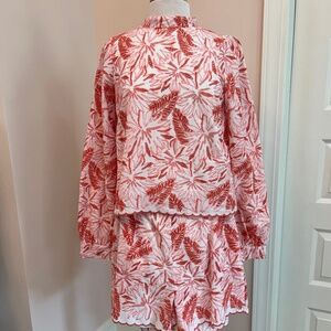 BTEL- Life coral floral pattern